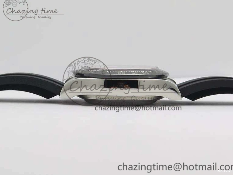 MiroTime 0316 SmartChoice Daytona 116519LN JH Best Edition Black Dial Crystal Markers On Rubber Strap A4130 (Free XS Rubber Strap) 3558